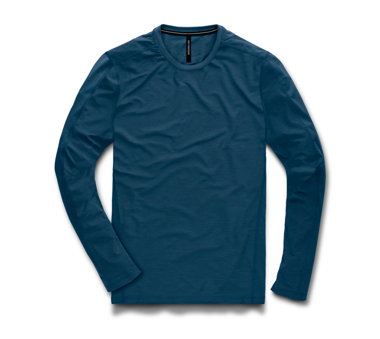 Interval Long Sleeve Shirt - Nautical Blue