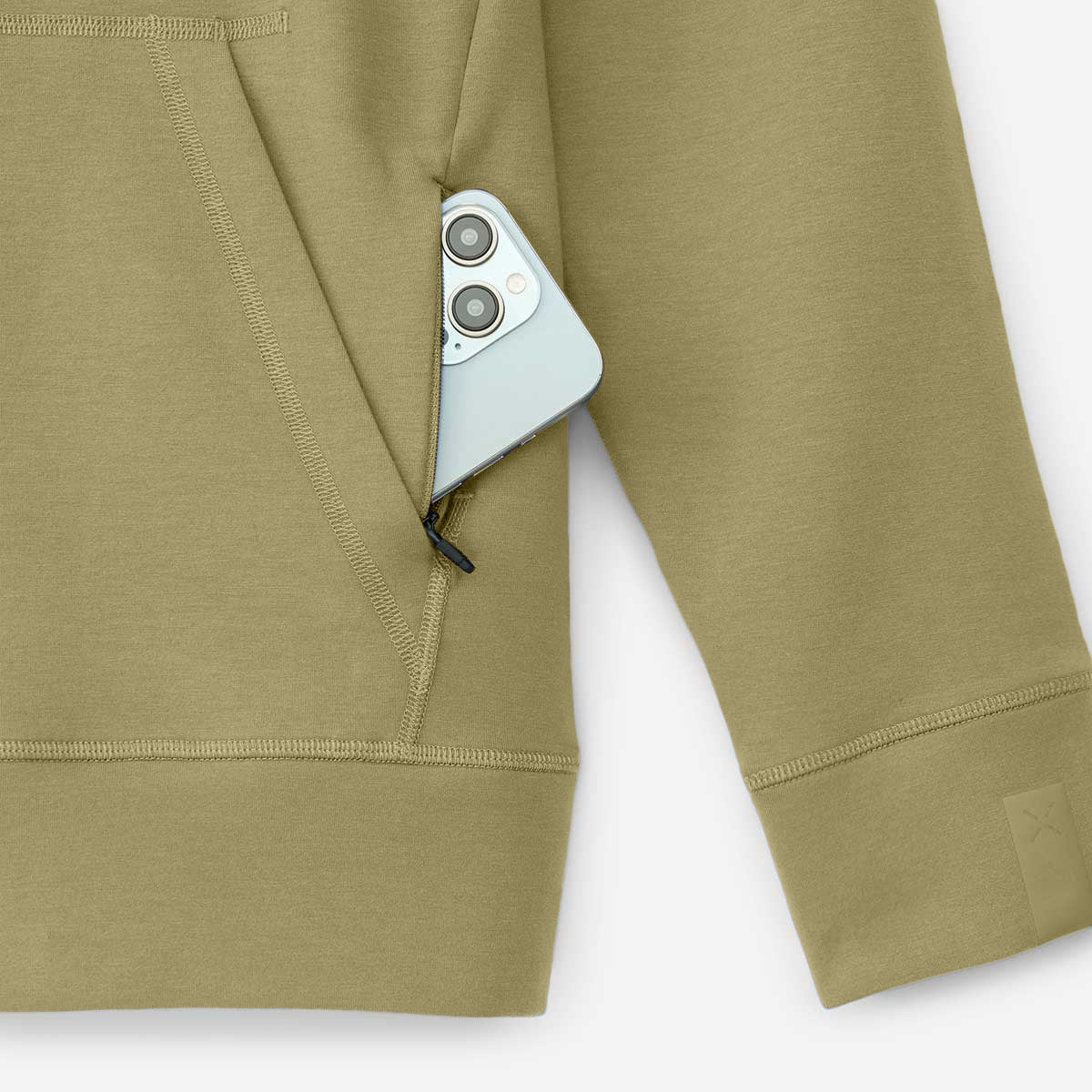Midweight Tech Hoodie (Full Zip) 77 Midweight Tech Hoodie (Full Zip)