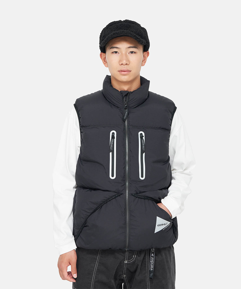 Gramicci x and wander Down Vest 15 Gramicci x and wander Down Vest