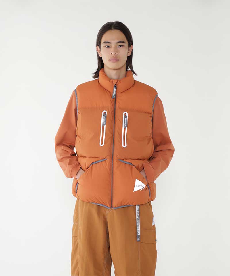 Gramicci x and wander Down Vest 27 Gramicci x and wander Down Vest