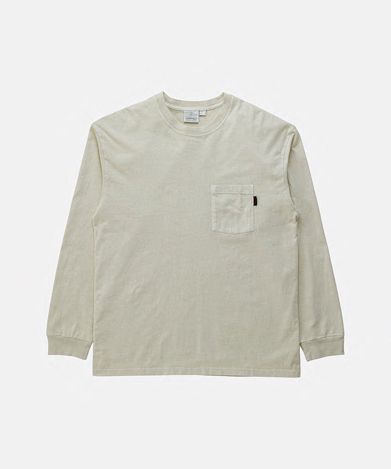 L/S Pocket Tee Pigment Dyed