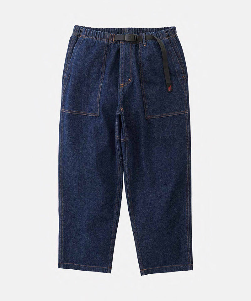 Stretch Denim Loose Tapered Pant