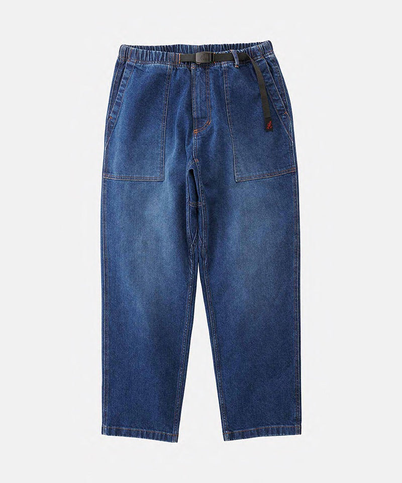 Stretch Denim Loose Tapered Ridge Pant
