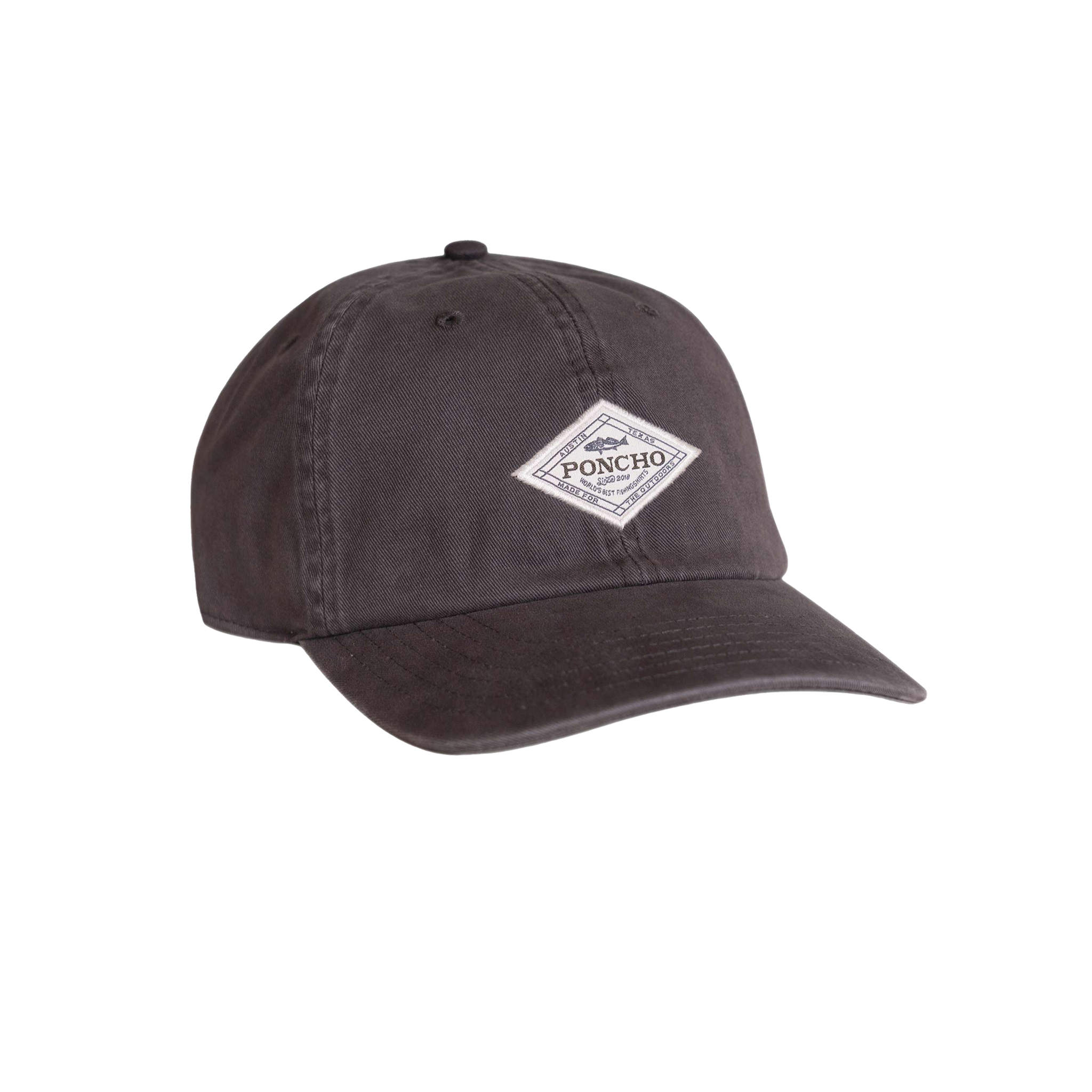 Grey Diamond Patch Hat