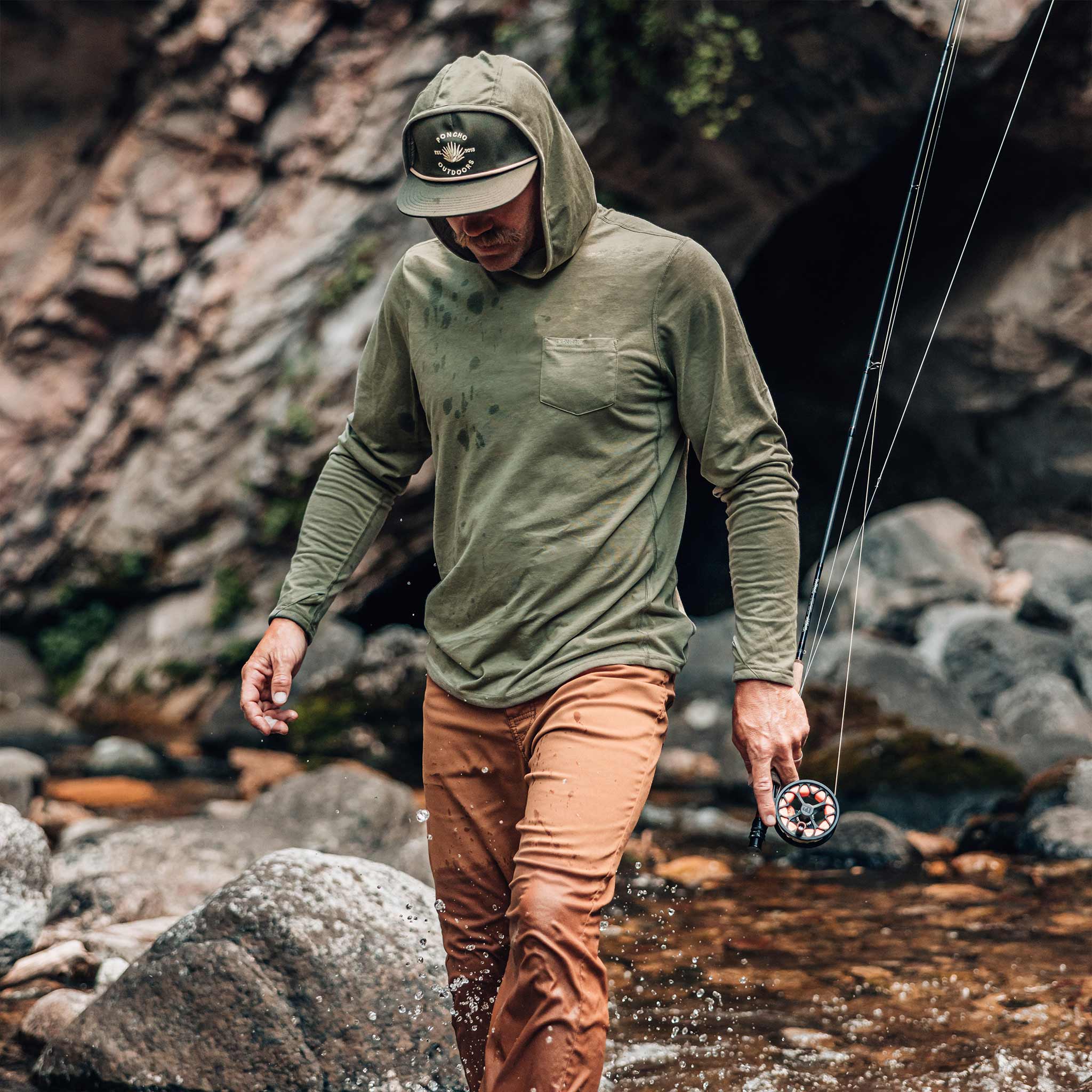 Performance Hoodie - Moss Green 4 Performance Hoodie - Moss Green