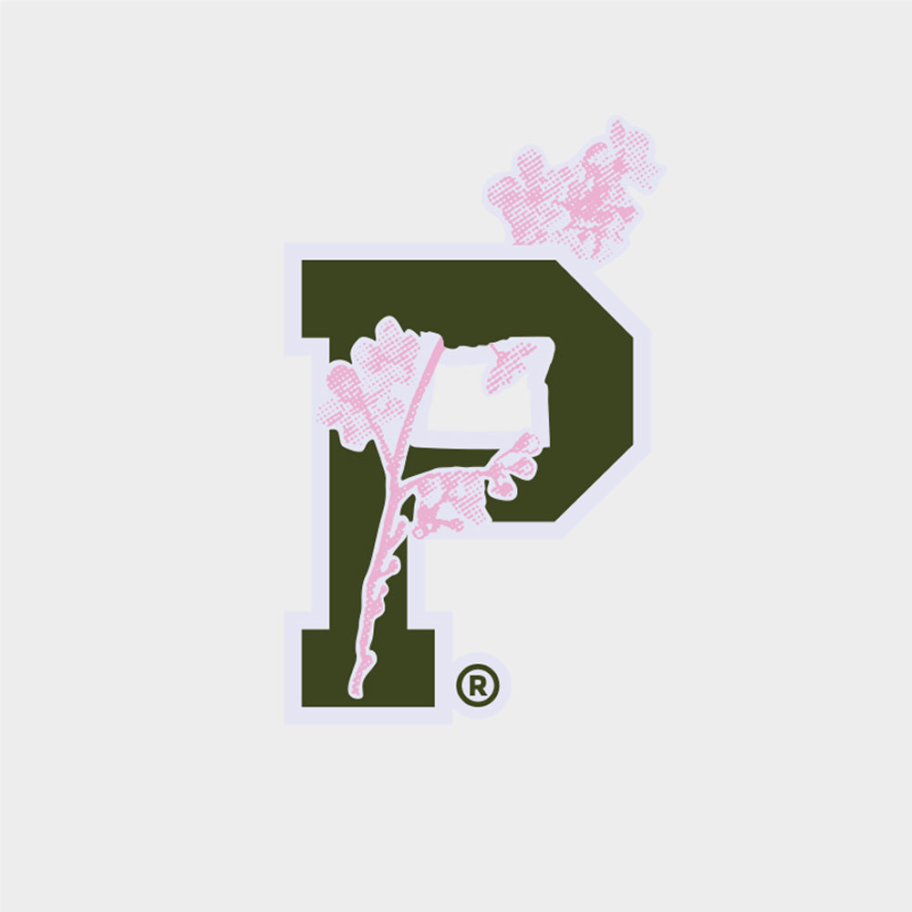 Cherry Blossom "P" Sticker